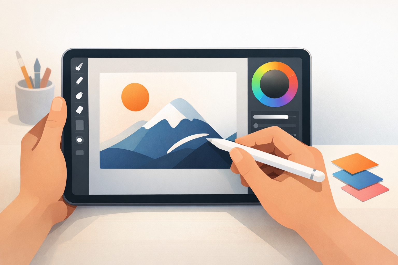 Tablet Üzerinden Procreate ile Dijital Çizim Rehberi